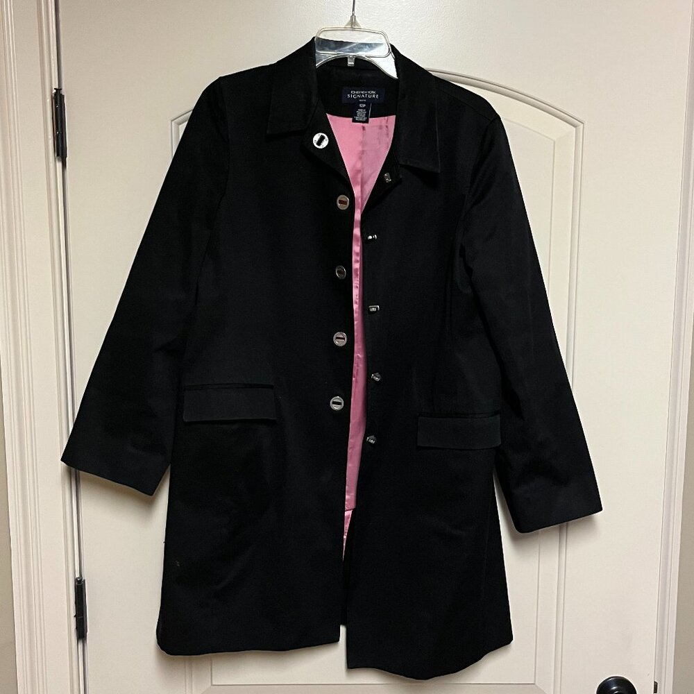 Jones New York Signature Women's Black Jacket Size 12P